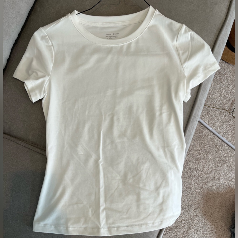 Classic White Short Sleeve Tee